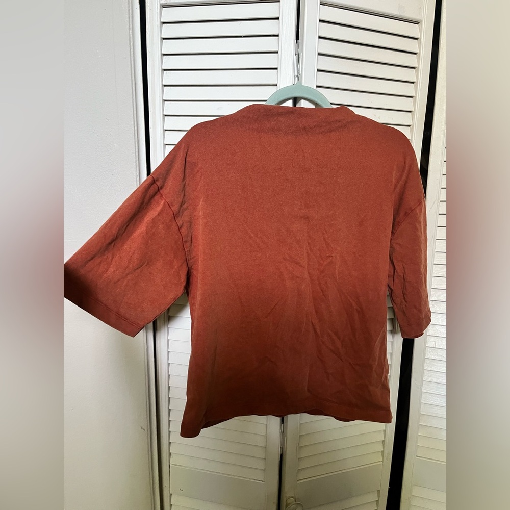 Zara High Neck Top